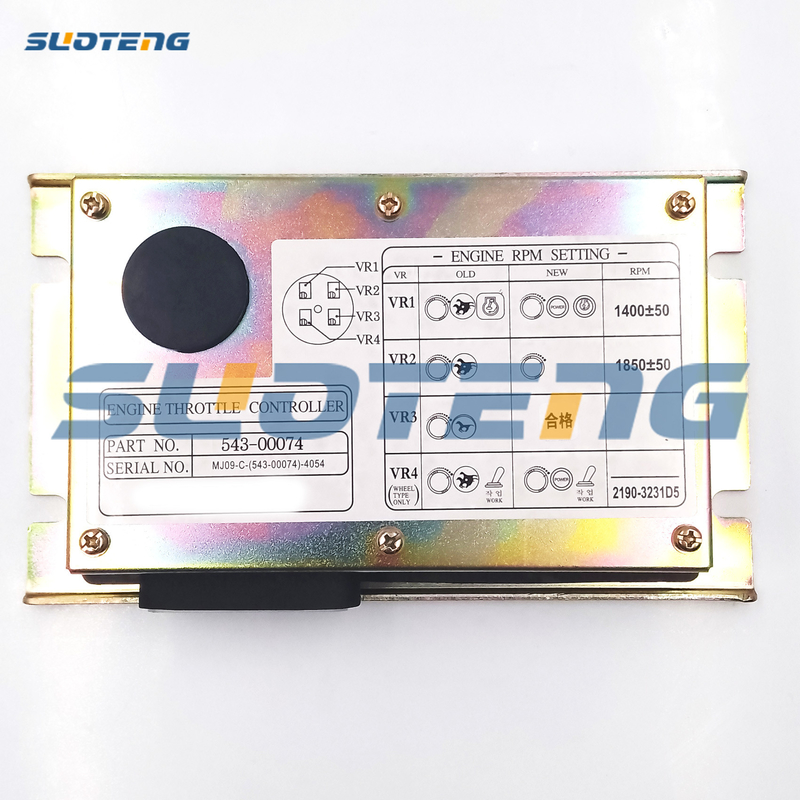 543-00074 Sterownik przepustnicy silnika do koparki DH220-5 DH220LC-7 54300074