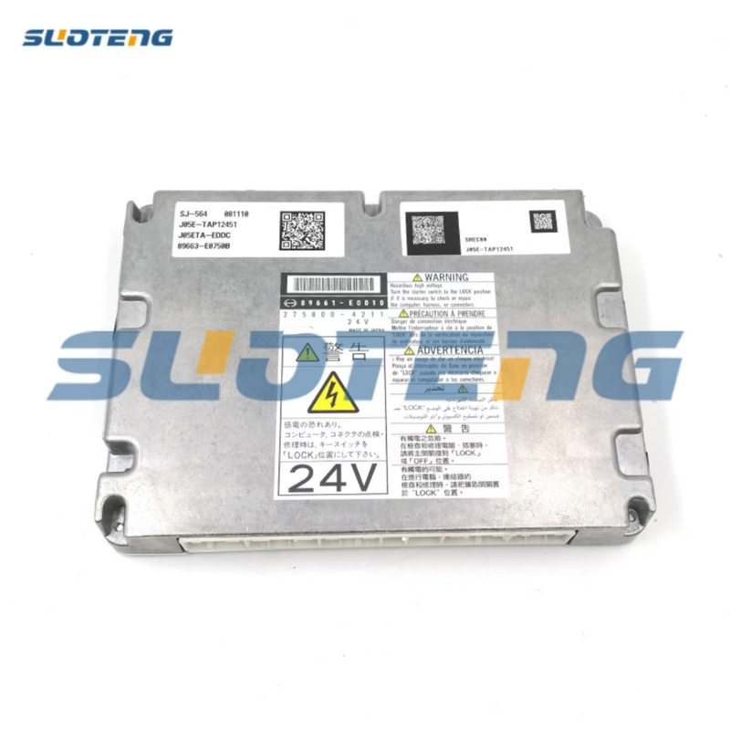 J05 89661-E0010 Kontroler ECU/CPU 89661E0010 do koparki SK250-8 SK210-8 SK200-8 SK-8